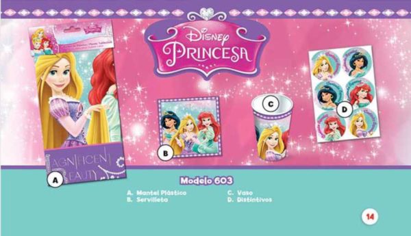 Paquete Princesas de Disney